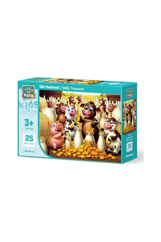 Art Çocuk Süt Hazinesi 25 Parça Puzzle