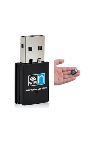 300Mbps Wireless USB Wi-Fi Adaptör Dongle Network Lan Aparatı