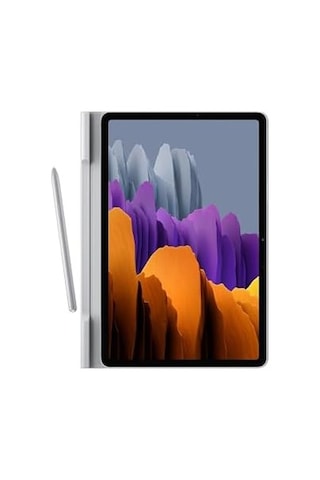 Book Cover Ef-bt630 Bookcase Galaxy Uyumlu Tab S8, Galaxy Uyumlu Tab S7 Açık Gri Tablet Kılıfı