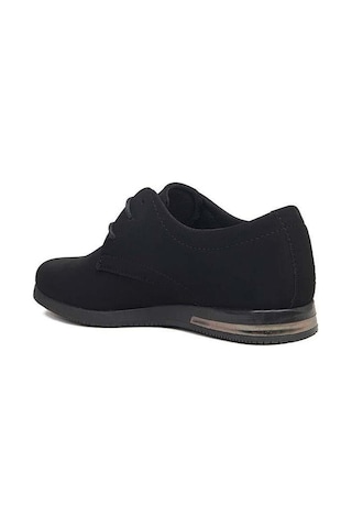 Conteyner 210-24 Nubuk Deri Casual Erkek Ayakkabı 36-40 Siyah