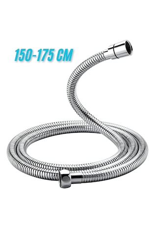 Paslanmaz Kopmaz Patlamaz Kaliteli Çelik Duş Hortumu - 150cm