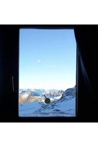 Dış Mekan Termometresi Su Geçirmez Şeffaf Akrilik Doğruluk Seralar Termometre Ev Gereçleri