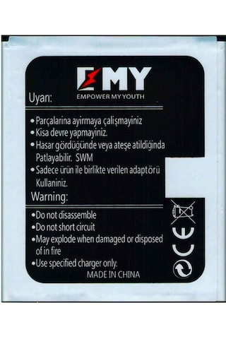 Vestel Venus V3 5010 Uyumlu Emy Batarya