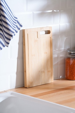 Acar Bambu Kesme Tahtası - 30 Cm Krem