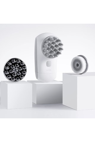 Skycity Elektrikli Kafa Masajı Çok Fonksiyonlu Yoğurma Fizyoterapi Aleti Altın