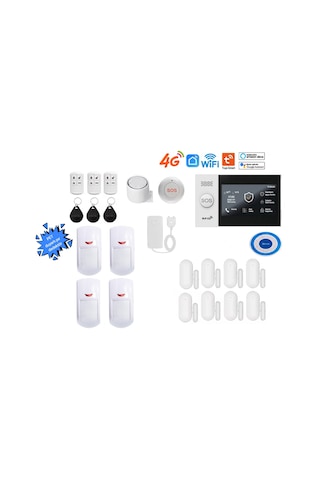 Pet Uyumlu Obiem Akıllı Güvenlik Alarm Sistemi Ev Ve Iş Yeri Orta Plus Set