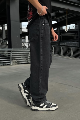 Flaw Basic Baggy Jean Antrasit Antrasit