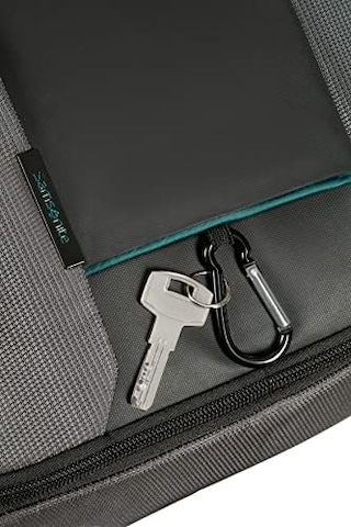 19V69 Italia Samsonite 16n-09-001 Qibyte Notebook El Çantası, 14.1", Antrasit 2774 Koyu Gri
