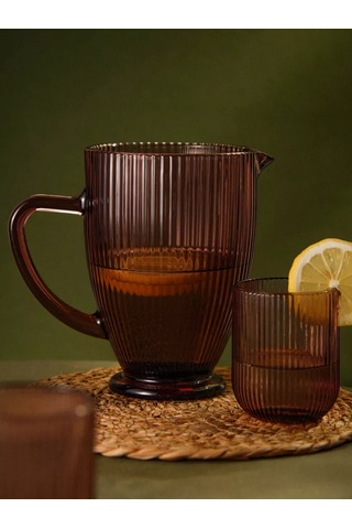 Sl Home 1,2 L "modern" Cam Su Sürahisi, Pembe 246346440