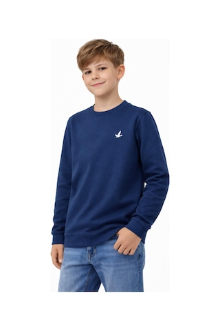 Baglan Erkek Çocuk Sweatshirt Bgl-st05228 İndigo