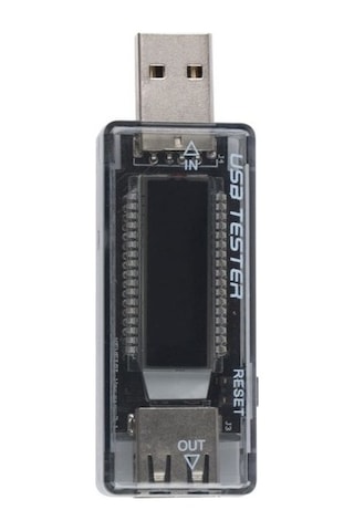 Hubstein Led Ekranlı Usb Voltmetre Ampermetre Usb Şarj Kapasitesi