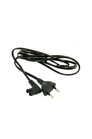 1.5 Metre L Uçlu Teyp Fişi C7 Power Güç Kablosu 1.5m 2x0.75 Enerj