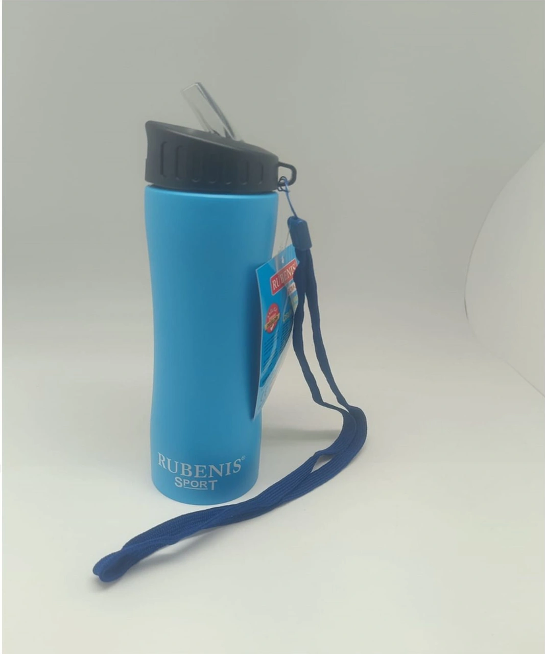 Rcm-04 500ml Ince Gövde Çelik Matara Açık Mavi 1 Adet Açık Mavi