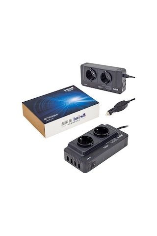 Dijital 12 Volt 200 Watt Power İnverter İle Güç Dönüştürme