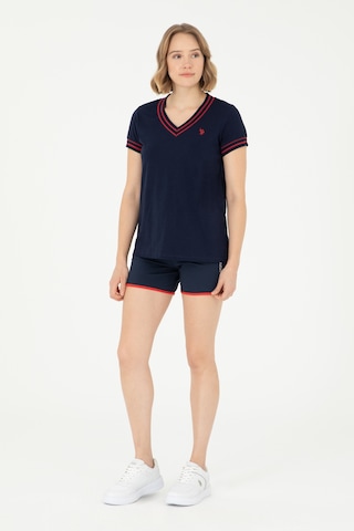 U.s. Polo Assn. Kadın Lacivert Şort Örme 50285890-vr033 Lacivert