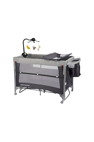 Smart Fold Anne Yanı Oyun Parkı 60 X 104 Cm Gri