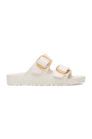 Terlik Kadın 1029651 Birkenstock Arızona Eva Bıg Buckle Eggshell Krem