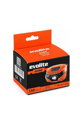 Evolite Shine 150 Lm. Kafa Lambası - Turuncu