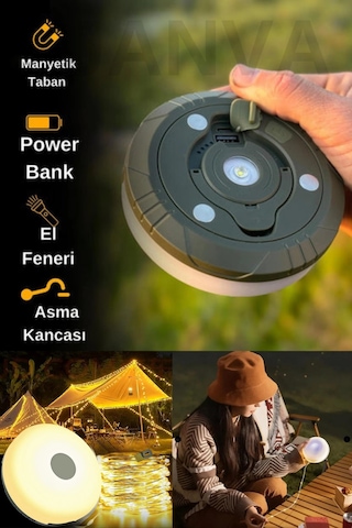 Solar Şarjlı 10 Metre Led Kamp Lambası Işıldak Fener Dekor Yıl Başı Süsü Perde Peri Şerit Kamp Günışığı