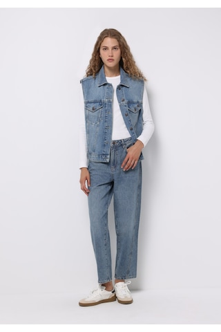 Colin's Colins Oversize Fit Kadın Mavi Yelek Cl1076039 Q1.v1 Dn44475 Denim