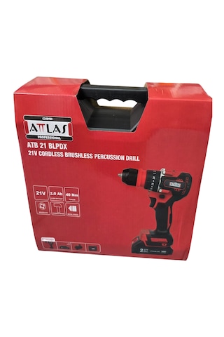 Attlas ATB21 BLPDX-202C 2.0AH Akülü Kömürsüz Darbeli Matkap - A0104098