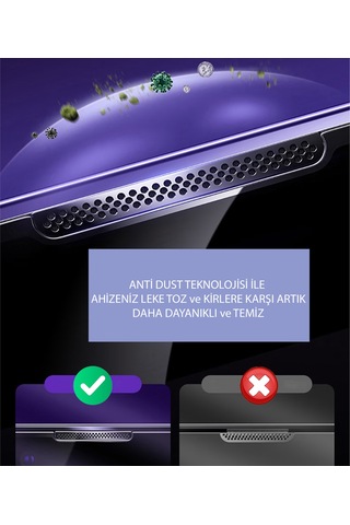Dexmon Apple Uyumlu iPhone 14 Plus Ekran Koruyucu Otomatik Hizalama Anti Dust