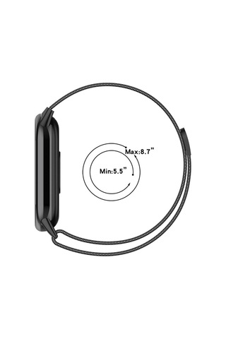Xiaomi Smart Band 8 Gllp Krd-01 Metal Kordon-pembe