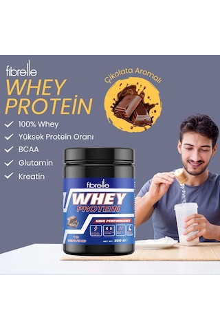 Fibrelle Whey Protein Çikolata 300 G