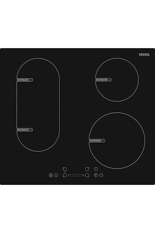 Vestel AO-6470 S-K Ankastre Cam Ocak