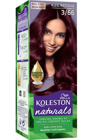 Koleston Naturals Boya 3/66 Kızıl Kestane
