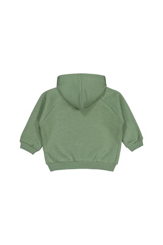 Civil Baby Keep Smiling Etiketli Basic 6-18 Ay Sweatshirt Asker Yeşili