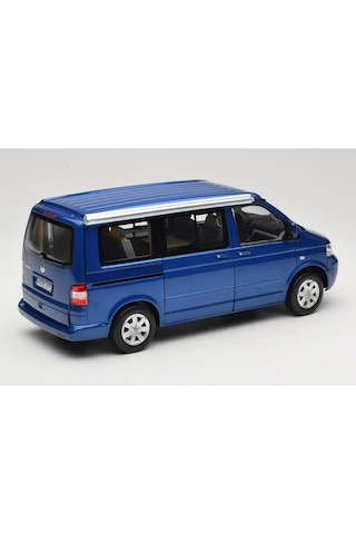 1:18 Norev 2003 Volkswagen T5 Multivan Minibus California Ravenna Blue