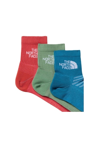 The North Face Multı Sport Cush Quarter Sock 3p Nf0a882gftı1 Çok Renkli