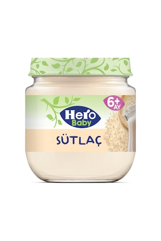 Hero Baby Sütlaç 6+ Ay Kavanoz Maması 120 G