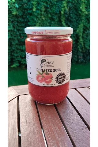 Nav Domates Sosu Ev Yapımı Cam Kavanoz 3 x 600 G