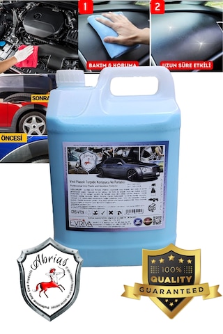 Vinil Plastik Aksam Torpido Motor Koruyucu Ve Parlatıcı Pro 5lt
