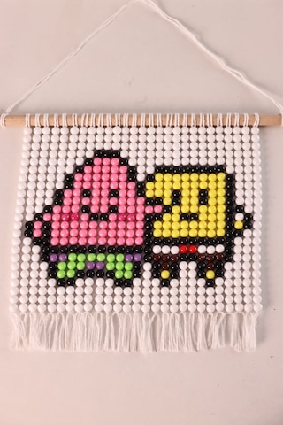 Fiskos.tr Sünger Bob Ve Patric Pixel Tablo Bonck Kendin Yap Kiti