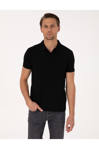 Pierre Cardin Erkek Siyah Tişört Basic 50325323-vr046 Siyah