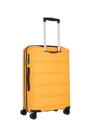American Tourister Summer Splash 3'lü Valiz Seti, Tsa Kilitli, 4 Tekerlekli Sarı