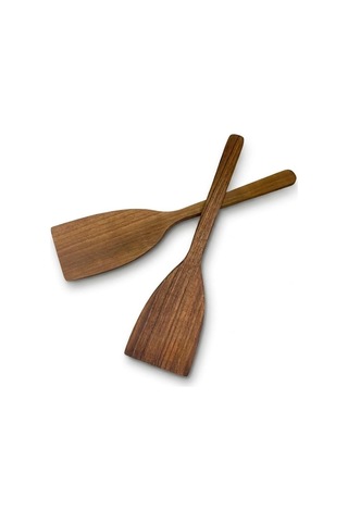 El İşçiliği Ceviz Spatula Seti 2&apos Li Mutfak Gereçleri Mutfakta Sanat Ve Fonksiyonelliğin Buluşması Doğanın Zarafetini Ve El İşçiliğinin Sıcaklığını Mutfağınıza Taşıyın. Yüksek Kaliteli Ceviz Ağacında 0