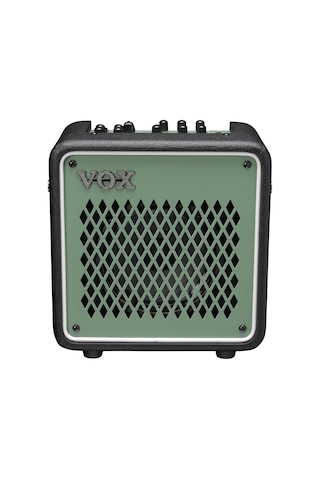 Mini Go 10 Zeytin Yeşili, Gitar Ve Ses Serisi Transistör Efektleri İçin Combo Amplifikatör, 10 W Güç, 6,5 İnç İla