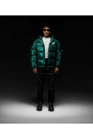 Yeşil Oversize Mont Yeşil