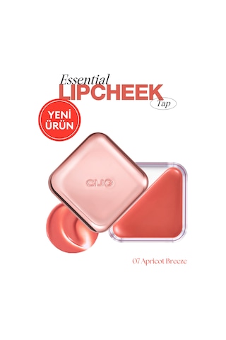 Dudak Ve Yanak Renklendirici Parlak Balm Clıo Essential Lipcheek Tap 07 Apricot Breeze