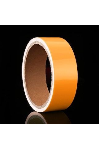 Sones Işıklı Bant Yeşil Karanlıkta Parlayan Duvar Stickerı Işıklı Fotolüminesan Bant Sahne Ev Dekorasyonu, Boyut: 3cm X 3m Sarı Işık