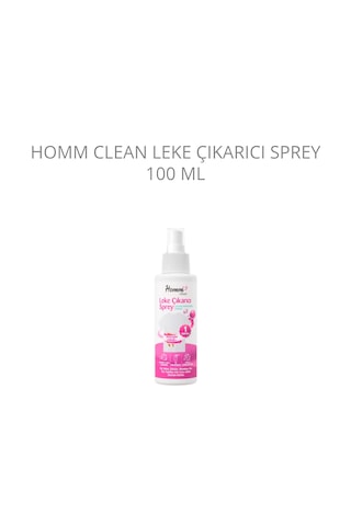 Homm Clean Leke Çıkarıcı Sprey Homm Clean Leke Çıkarıcı Sprey