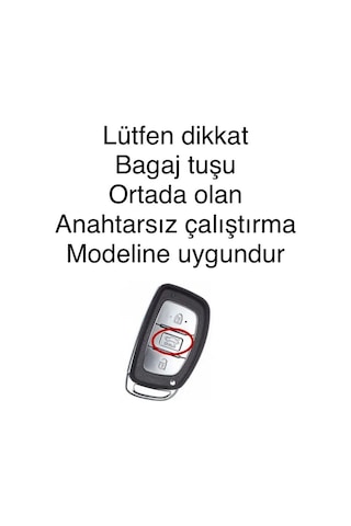 HYUNDAİ SONATA TUSCON UYUMLU ANAHTAR KORUMA KILIF