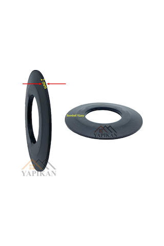 Japar Gömme Rezervuar İç Takım Boşaltma Grubu Contası 3x5.9 Cm Siyah