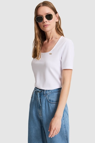 U.s. Polo Assn. Kadın Beyaz Tişört Basic 50323524-vr013