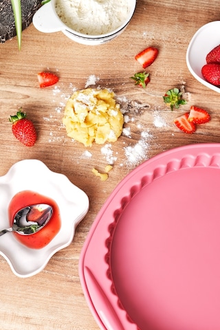 Emsan Silikon Tart Kalıbı Pembe