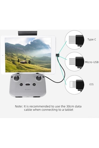 Novahub 30cm Usb-c Kablo - Djı Mini 2/air 2/osmo Pocket Ve Akıllı Cihazlar İçin Hızlı Şarj Ve Veri Aktarımı